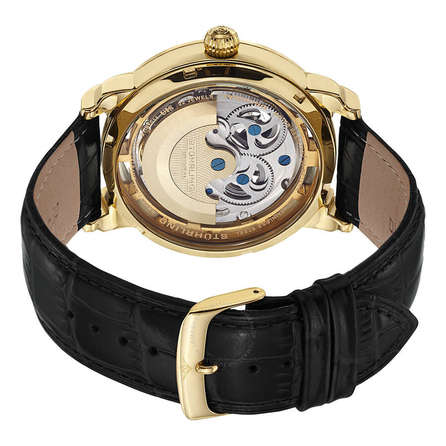 Stuhrling Original Legacy Automatic Gold Dial Men's Watch M13530 - The Watches Men & Co #2