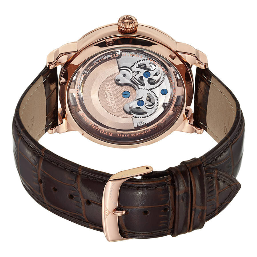 Stuhrling Original Legacy Automatic Rose Dial Men's Watch M13522 - The Watches Men & Co #2