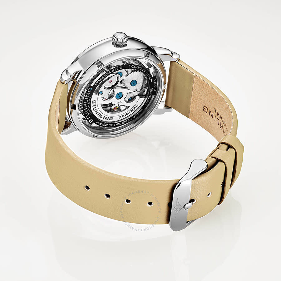 Stuhrling Original Legacy Automatic Silver Dial Ladies Watch M13635 - Dawson Watches #2