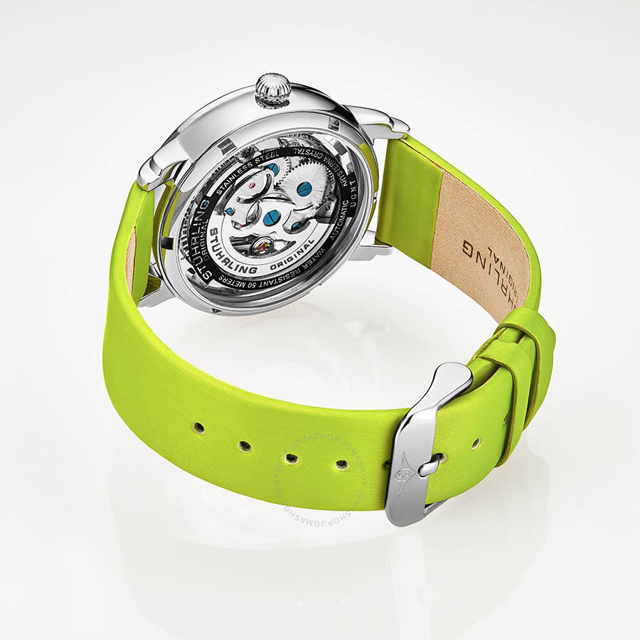 Stuhrling Original Legacy Automatic Silver Dial Ladies Watch M13636 - Dawson Watches #2