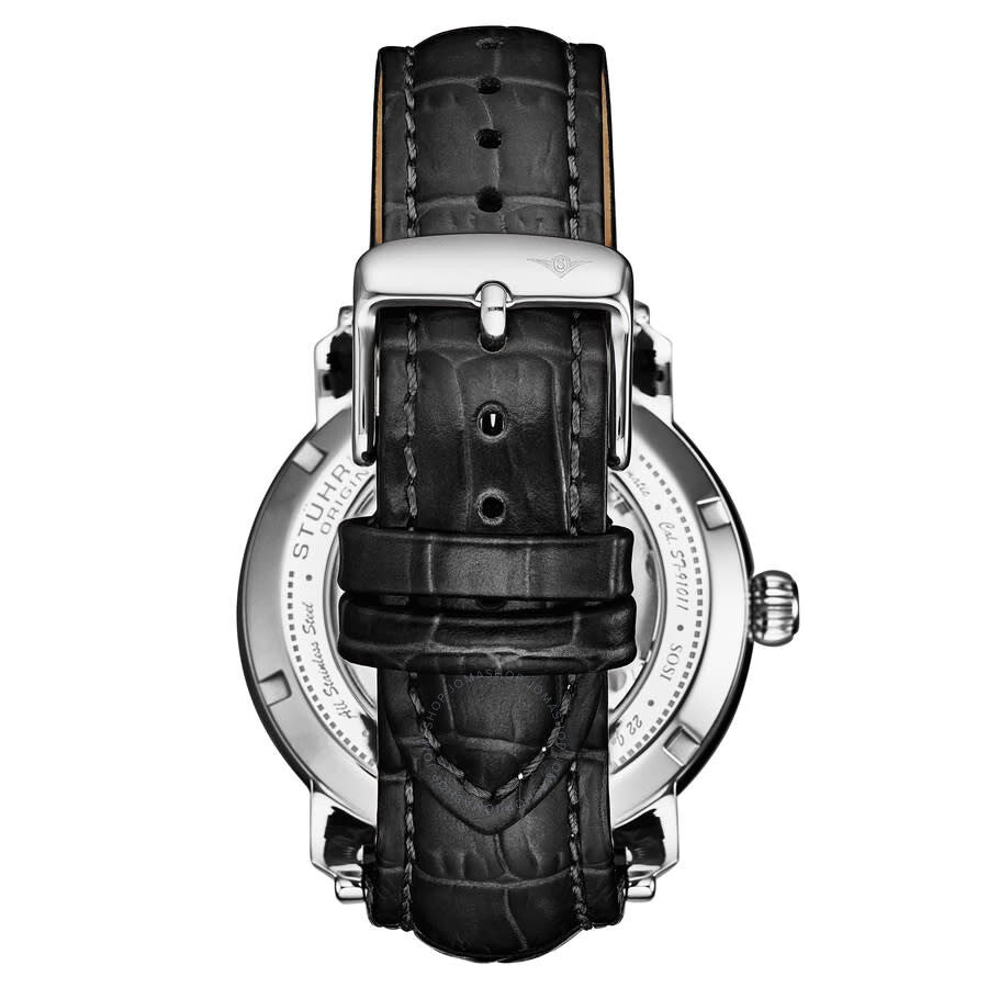 Stuhrling Original Legacy Chronograph Automatic Silver Dial Men's Watch M18232 - Dawson Watches #2