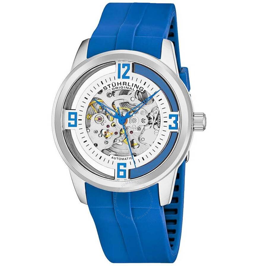 Stuhrling Original Legacy Silver-tone Dial Men's Watch M15485 - The Watches Men & Co