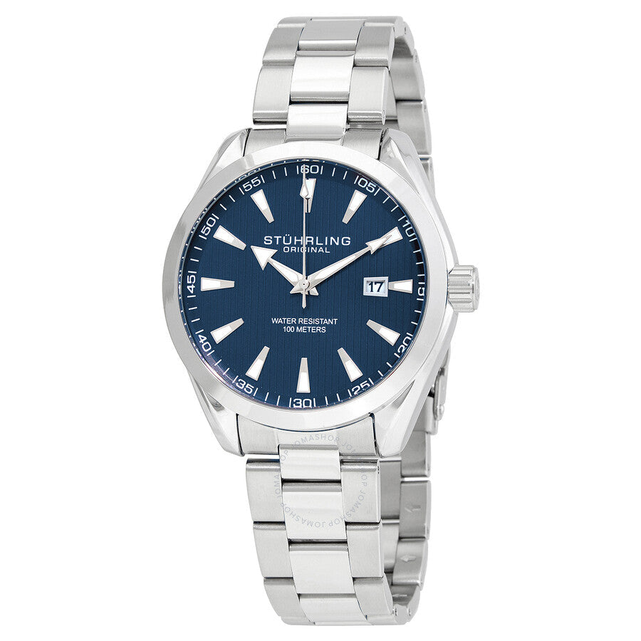 Stuhrling Original Symphony Blue Dial Men's Watch M15789 - The Watches Men & Co