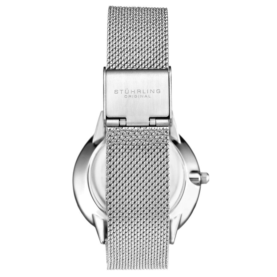 Stuhrling Original Symphony Quartz Silver Dial Ladies Watch M16773 - The Watches Men & Co #3