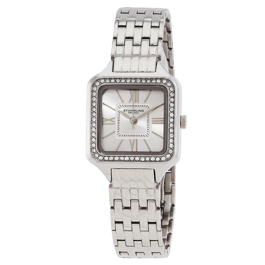 Stuhrling Original Symphony Quartz Silver Dial Ladies Watch M17212 - Dawson Watches