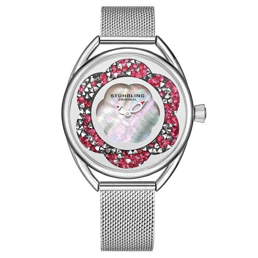 Stuhrling Original Symphony White Dial Ladies Watch M15596 - The Watches Men & Co