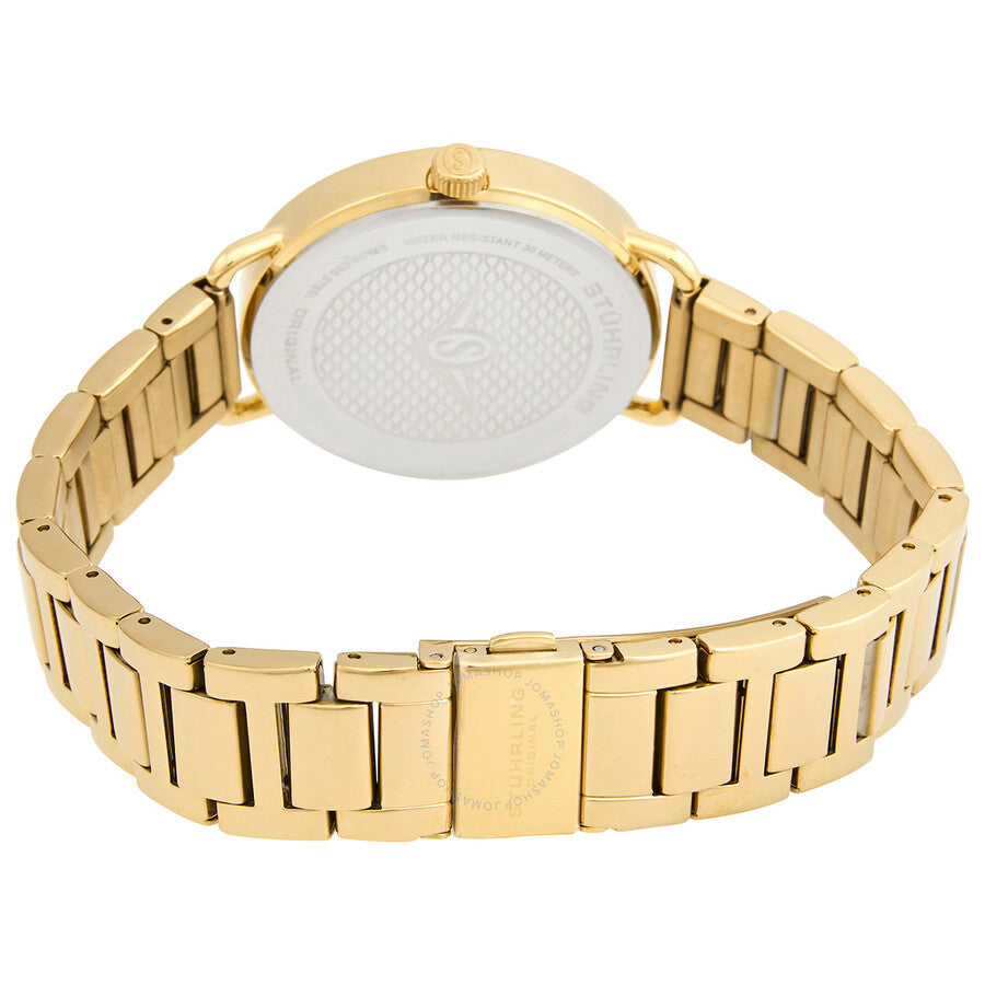 Stuhrling Original Vogue Gold Dial Ladies Watch M15630 - The Watches Men & Co #3