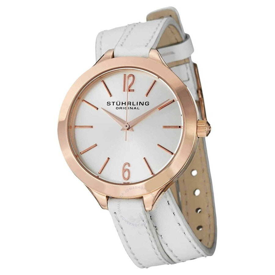 Stuhrling Original Vogue Silver-tone Dial Ladies Watch M15324 - The Watches Men & Co