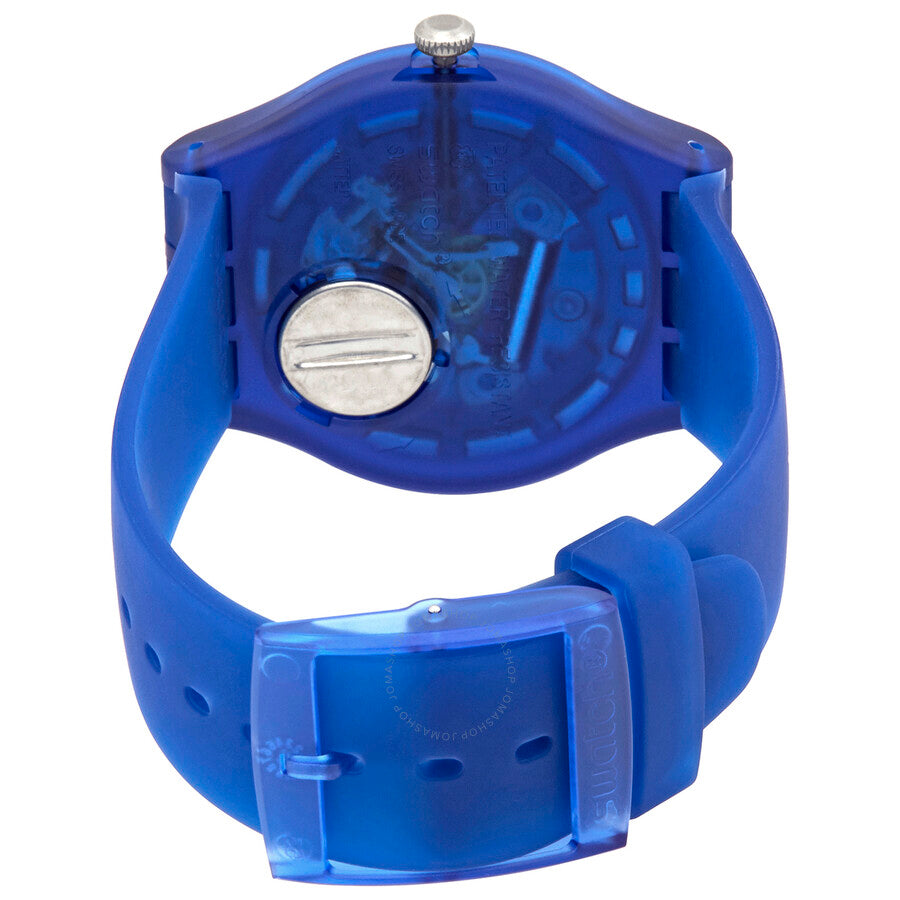 Swatch Blue Sirup Quartz BlueTranslucent Dial Men's Watch SUON142 - The Watches Men & Co #3