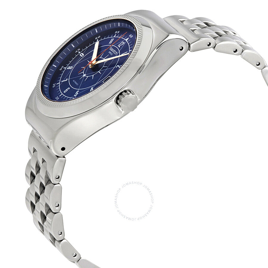 Swatch Boreal Automatic Blue Dial Men's Watch YIS401G - The Watches Men & Co #2