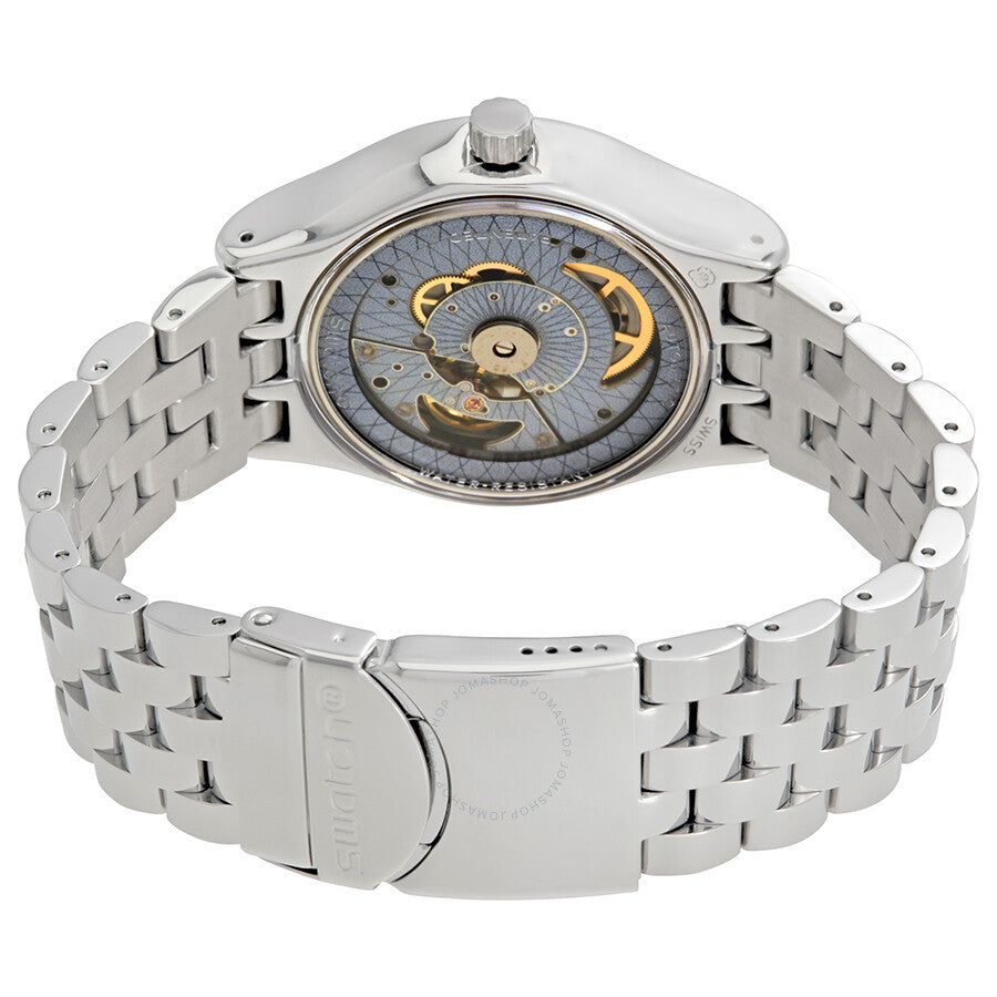 Swatch Boreal Automatic Blue Dial Men's Watch YIS401G - The Watches Men & Co #3