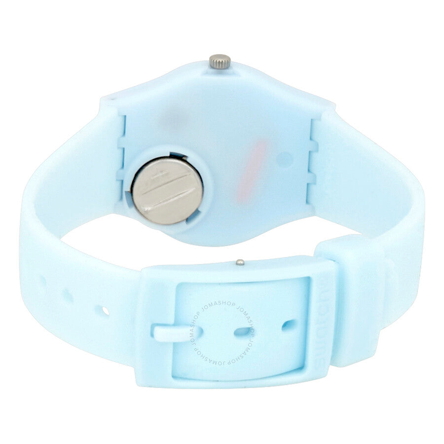 Swatch Clearsky White Dial Ladies Watch LL119 - The Watches Men & Co #3