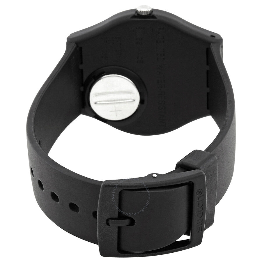 Swatch Essentials DB2L Quartz Black Dial Unisex Watch SO28B102 - The Watches Men & Co #3