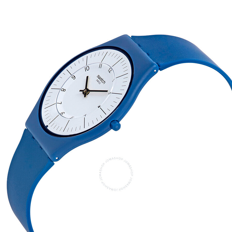 Swatch Marmarella White Dial Ladies Watch SFN124 - The Watches Men & Co #2