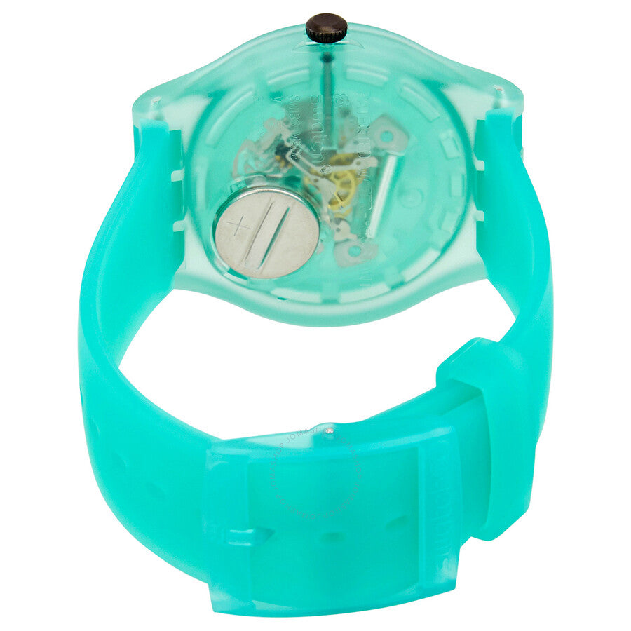 Swatch Nature Blur Quartz Green Translucent Dial Men's Watch SUOG119 - The Watches Men & Co #3