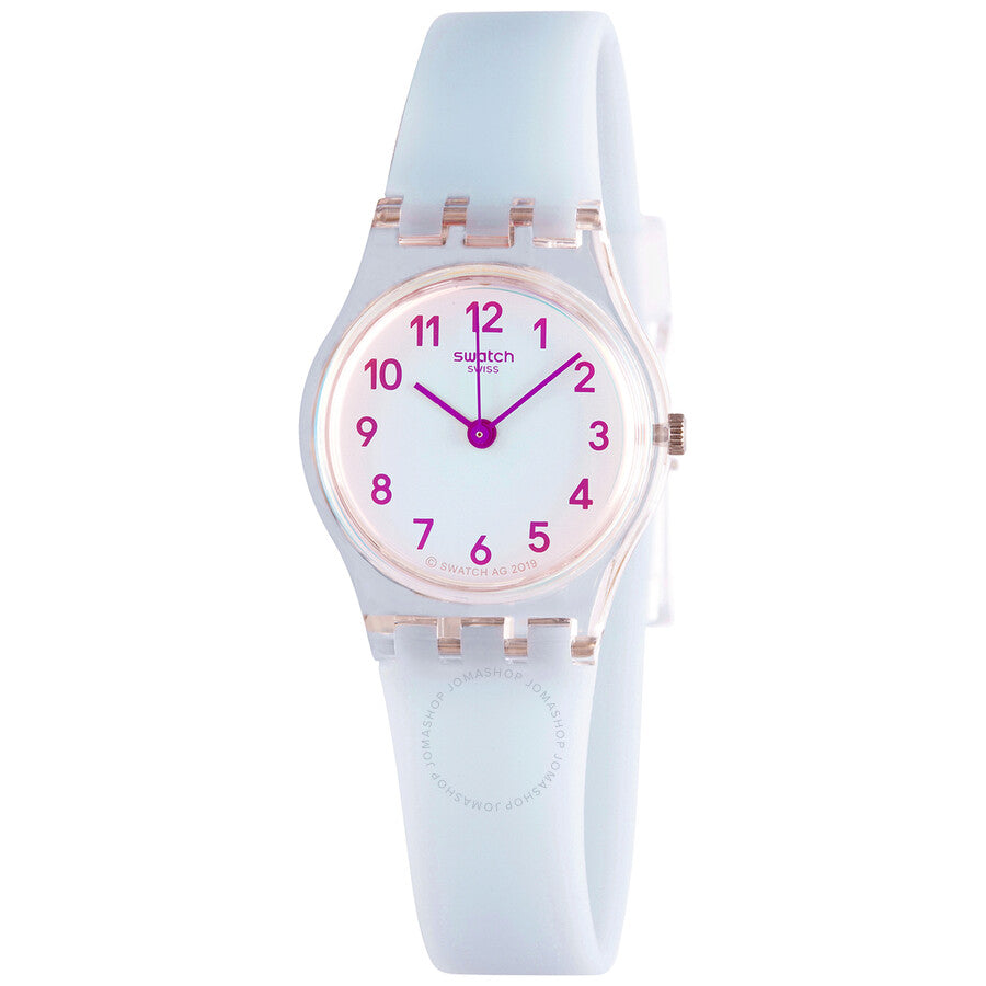 Swatch Originals Quartz Blue Dial Ladies Watch LK396 - The Watches Men & Co