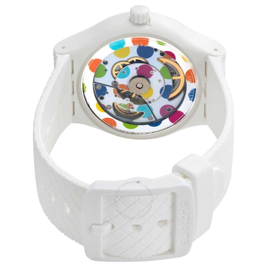 Swatch Sistem Polka Automatic White Dial Men's Watch SUTW403 - The Watches Men & Co #3