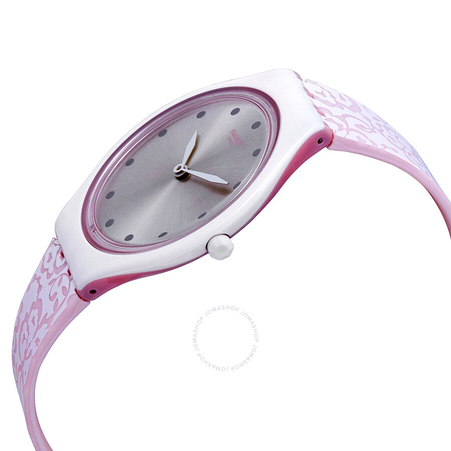 Swatch Skindentelle Silver Dial Ladies Watch SVOW102 - The Watches Men & Co #2