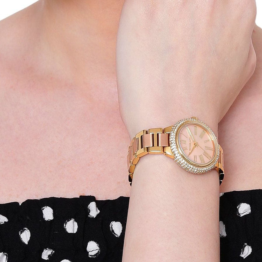 Michael Kors Taryn Three-hand Two-tone Women's Watch - MK6564