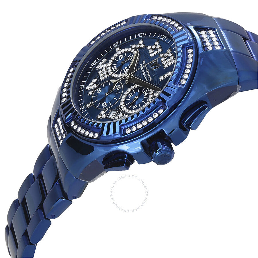 Technomarine Cruise Chronograph Quartz Crystal Blue Dial Men's Watch TM-121234 - Dawson Watches #2