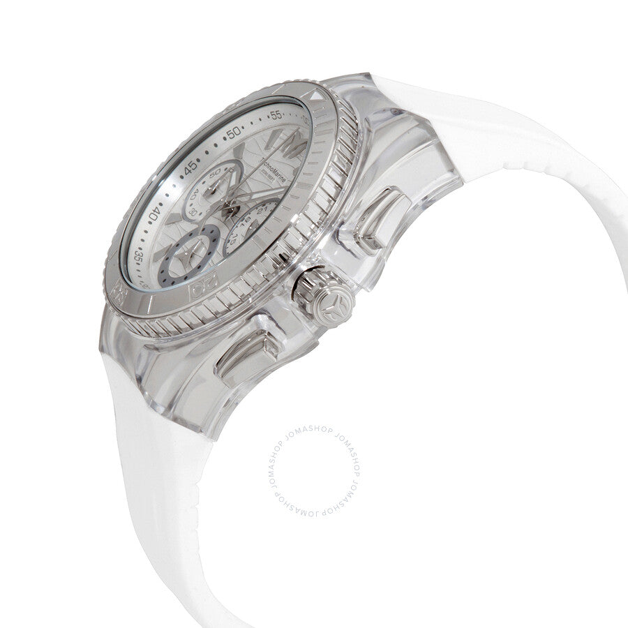 Technomarine Cruise Chronograph Quartz Silver Dial Ladies Watch TM-120033 - The Watches Men & Co #2