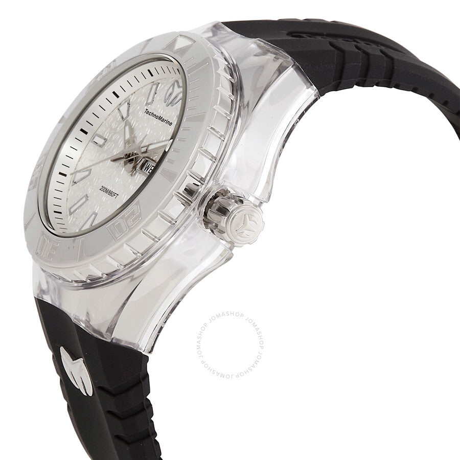 Technomarine Cruise Monogram Date Day Quartz Silver Dial Men's Watch TM-122007 - Dawson Watches #2