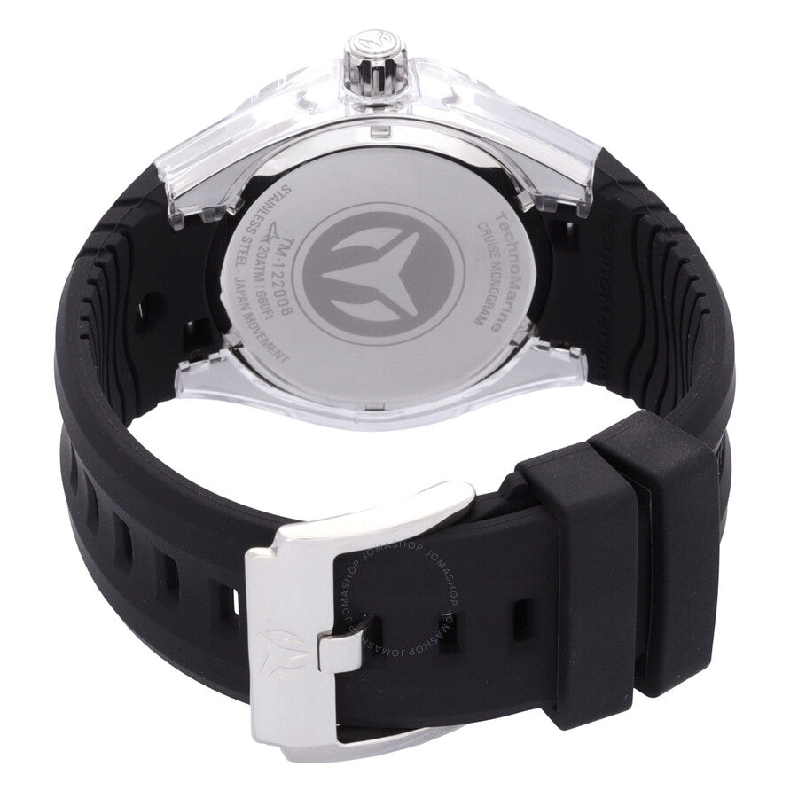 Technomarine Cruise Monogram Quartz Black Dial Men's Watch TM-122006 - The Watches Men & Co #3