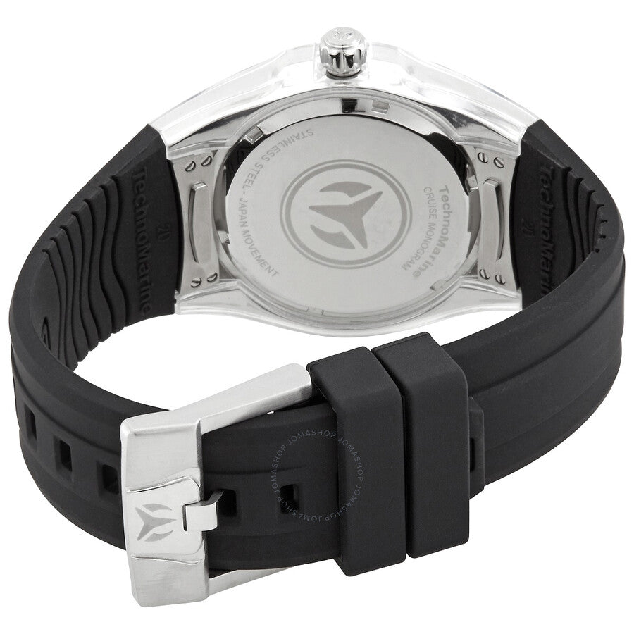 TechnoMarine Cruise Quartz Black Mother of Pearl Dial Ladies Watch TM-121261 - The Watches Men & Co #3