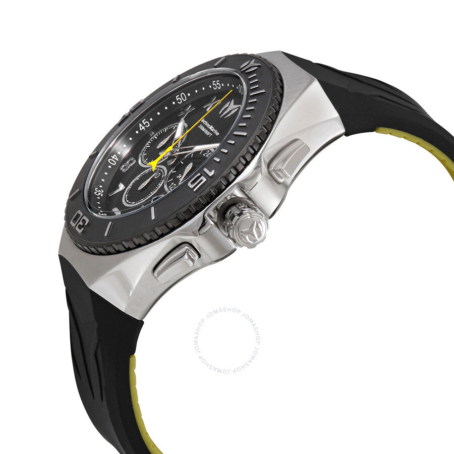 Technomarine Manta Chronograph Quartz Black Dial Men's Watch TM-215068 - The Watches Men & Co #2