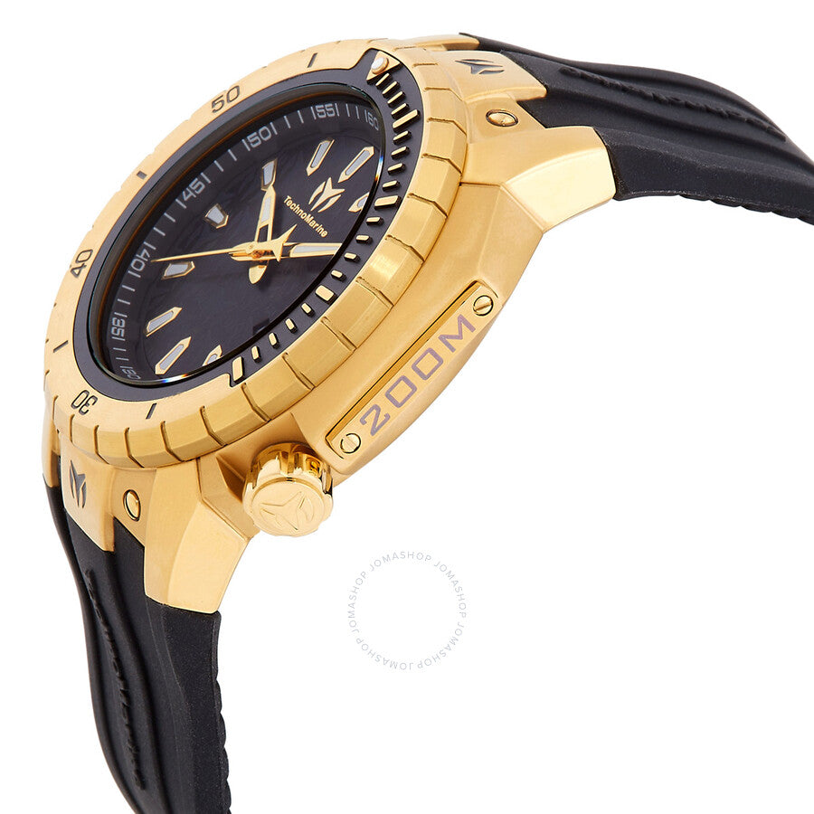 Technomarine Manta Sea Quartz Black Dial Men's Watch TM-224011 - Dawson Watches #2