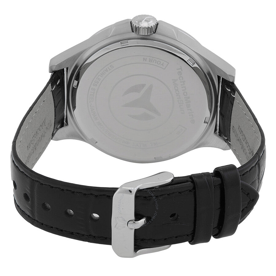 Technomarine MoonSun Date-Day Quartz Silver Dial Men's Watch TM-822025 - The Watches Men & Co #3
