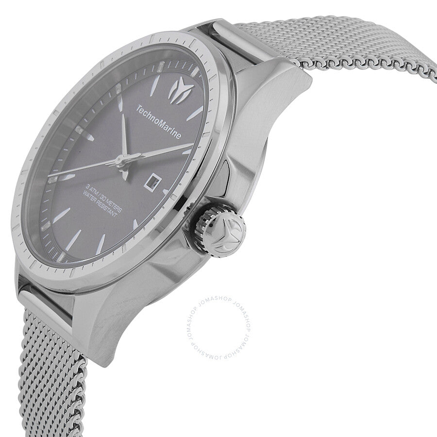 Technomarine MoonSun Date Quartz Charcoal Dial Ladies Watch TM-822033 - The Watches Men & Co #2
