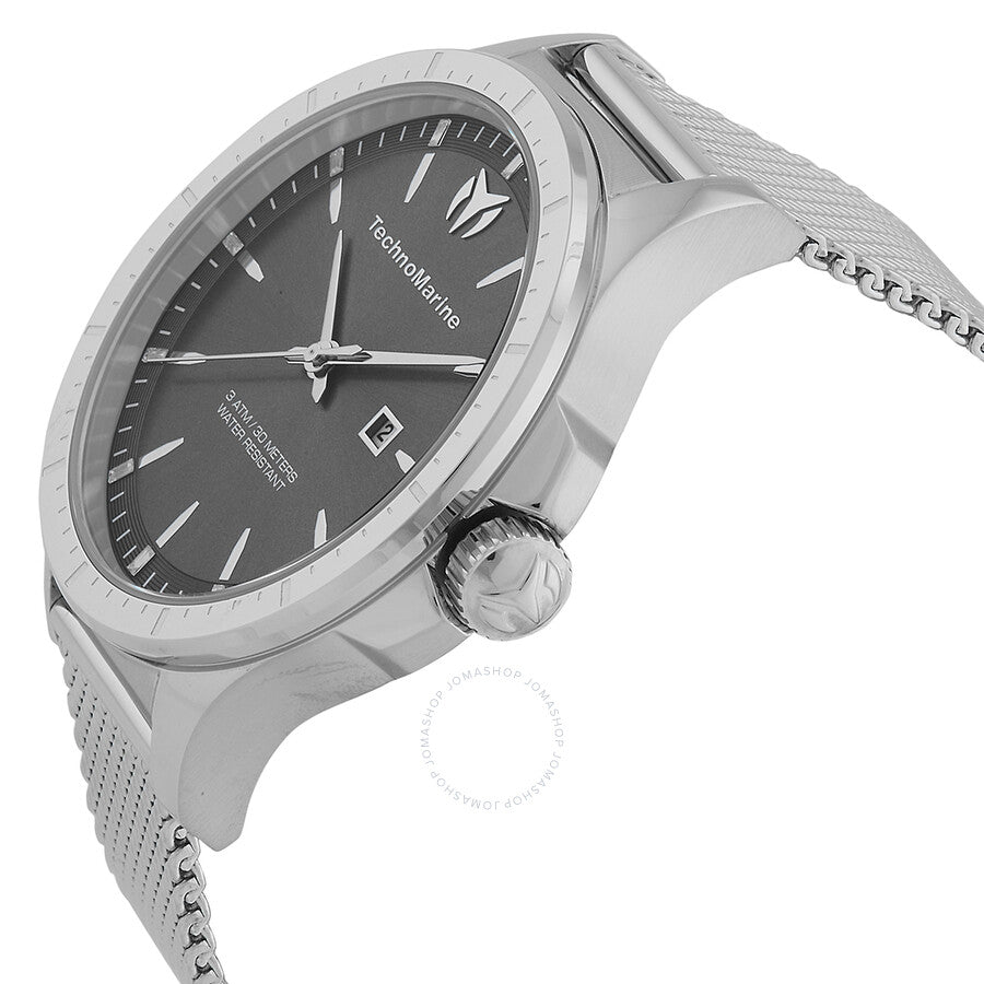 Technomarine MoonSun Date Quartz Charcoal Dial Men's Watch TM-822003 - The Watches Men & Co #2