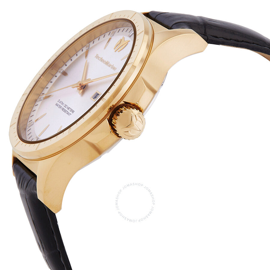 Technomarine MoonSun Date Quartz Silver Dial Men's Watch TM-822013 - The Watches Men & Co #2