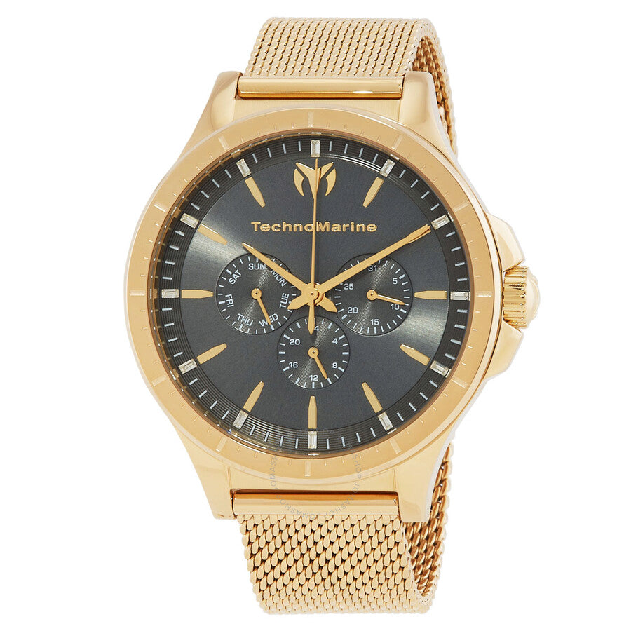 Technomarine Moonsun Quartz Charcoal Dial Men's Watch TM-822022 - The Watches Men & Co