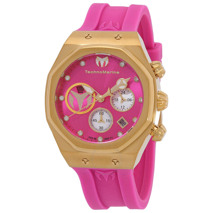 Technomarine Reef Chronograph GMT Quartz Ladies Watch TM-523009 - Dawson Watches