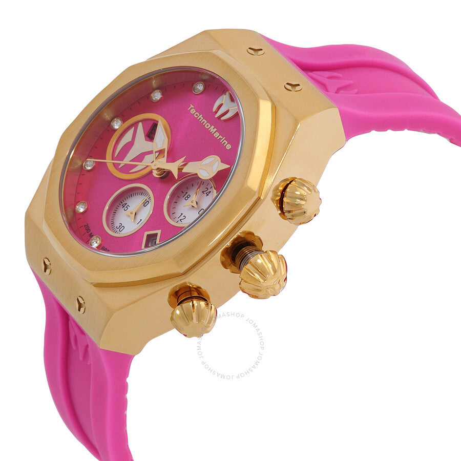 Technomarine Reef Chronograph GMT Quartz Ladies Watch TM-523009 - Dawson Watches #2