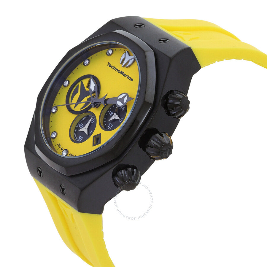 Technomarine Reef Sun Chronograph Date GMT Quartz Crystal Men's Watch TM-523002 - The Watches Men & Co #2