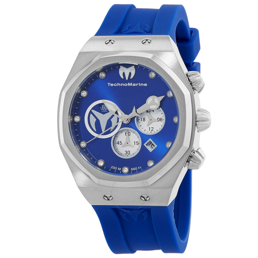 Technomarine Reef Sun Chronograph Quartz Blue Dial Men's Watch TM-520001 - Dawson Watches