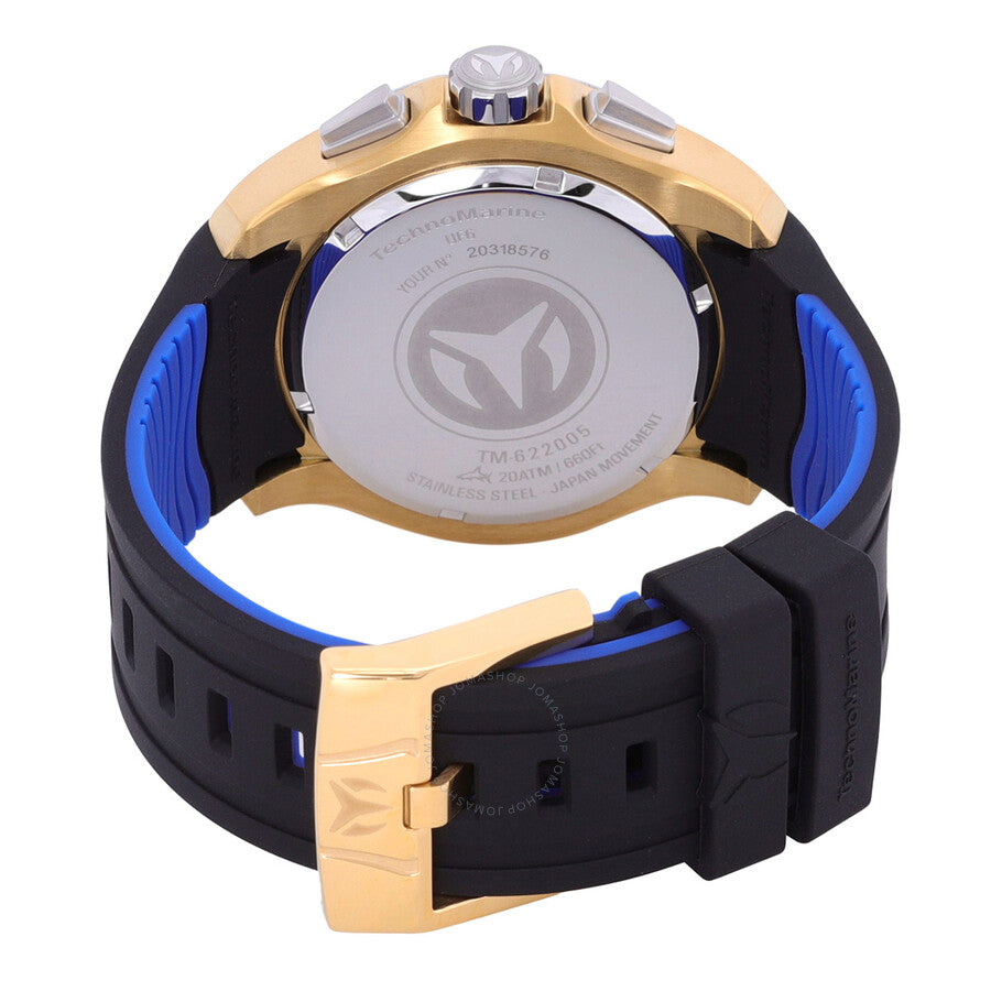Technomarine UF6 Chronograph Quartz Black Dial Men's Watch TM-622005 - The Watches Men & Co #3