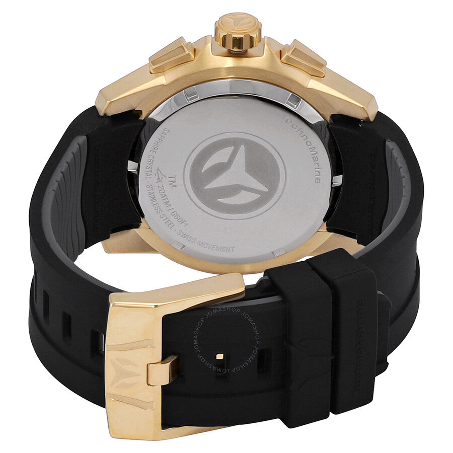 Technomarine UF6 Chronograph Quartz Gold Dial Men's Watch TM-617001 - The Watches Men & Co #3