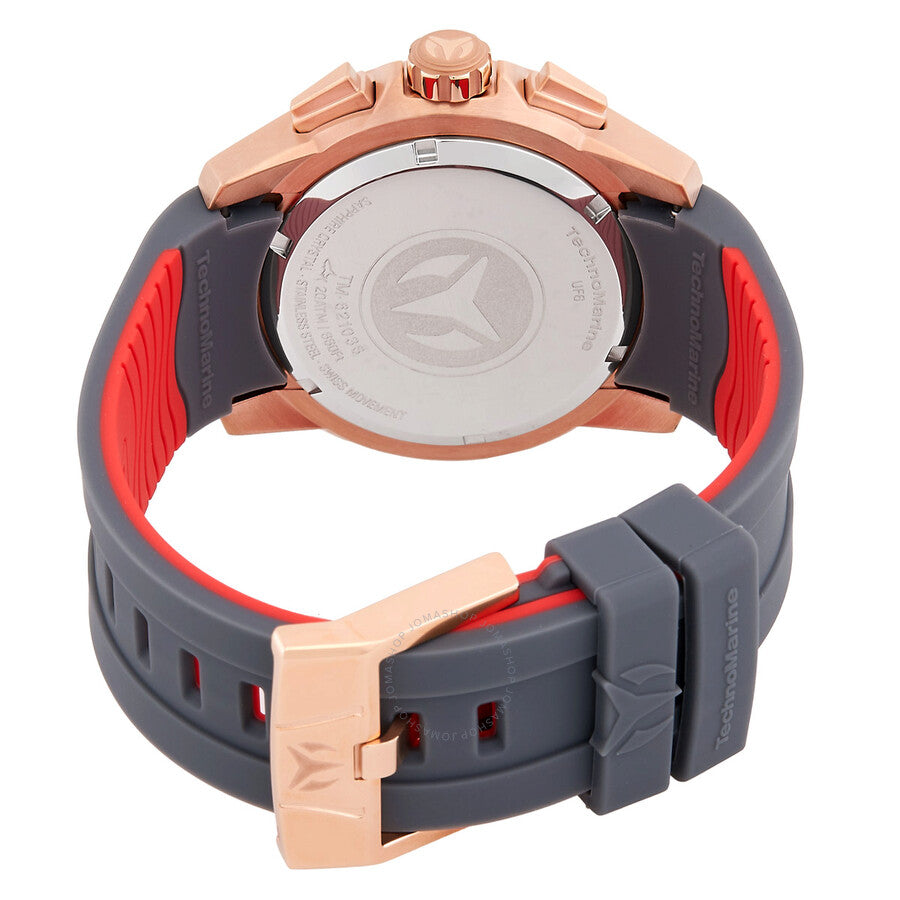 Technomarine UF6 Chronograph Quartz Gunmetal Dial Men's Watch TM-621036 - The Watches Men & Co #3