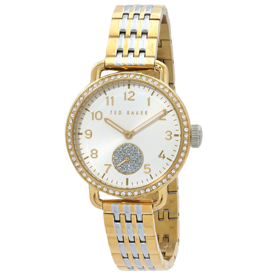 Ted Baker Hannah Quartz Crystal Silver Dial Ladies Watch BKPHHF106 - The Watches Men & Co