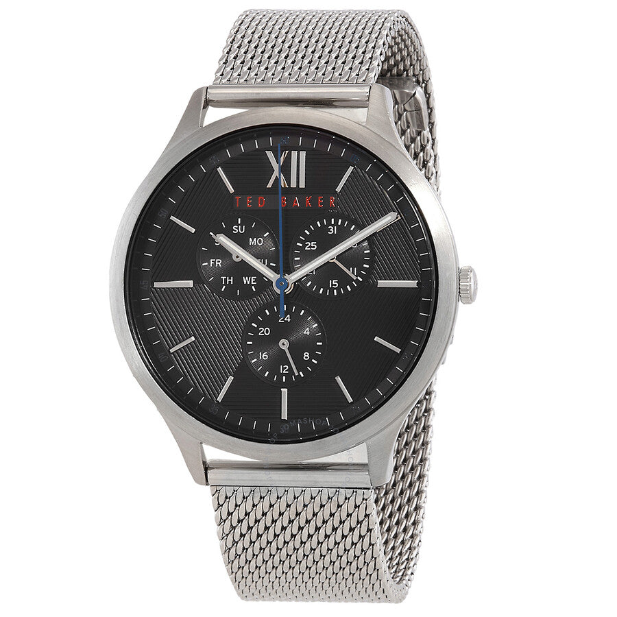 Ted Baker Manhatt Multifunction Quartz Black Dial Men's Watch BKPMHF015 - The Watches Men & Co