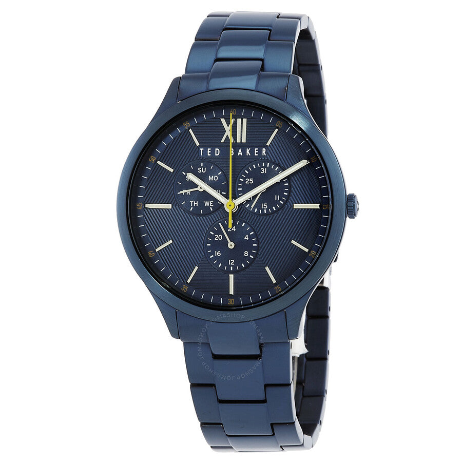 Ted Baker Manhatt Multifunction Quartz Blue Dial Men's Watch BKPMHF020 - The Watches Men & Co