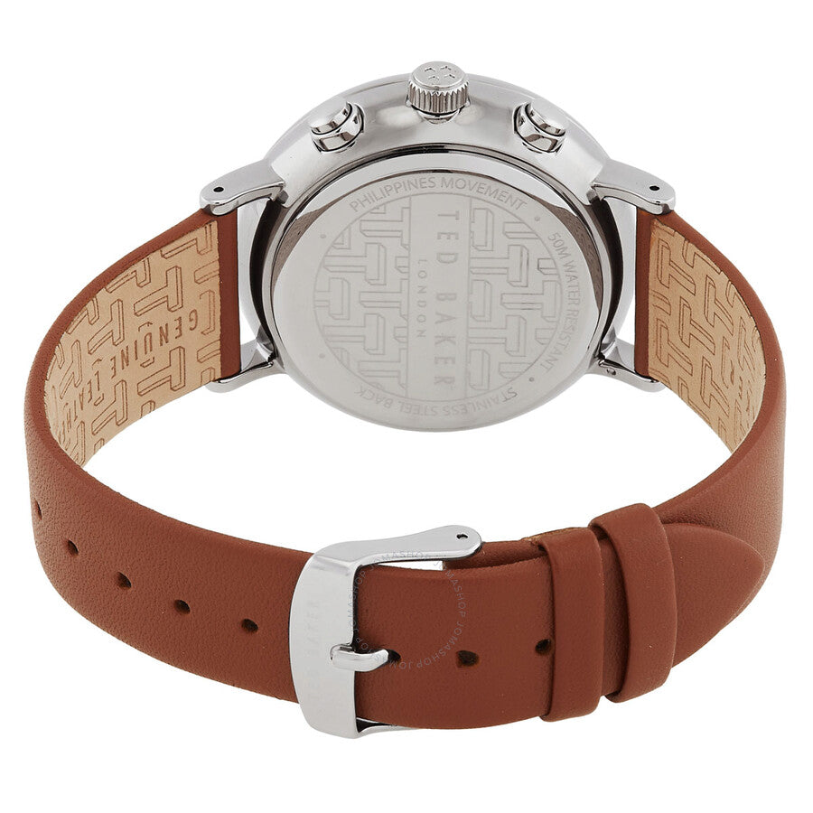Ted Baker Timeless Chronograph Quartz Beige Dial Men's Watch BKPBAS202 - The Watches Men & Co #3