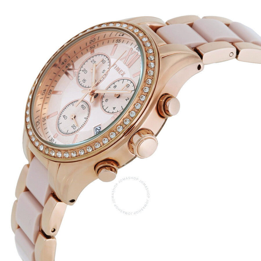 Timex Chronograph Quartz Crystal Ladies Watch TW2V75000 - Dawson Watches #2