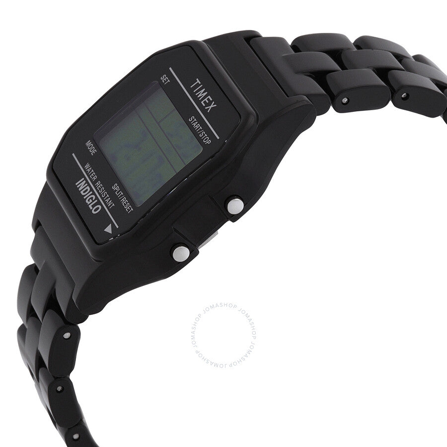 Timex Classic Quartz Digital Black Dial Watch TW2V20000 - The Watches Men & Co #2