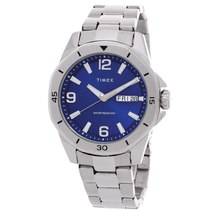 Timex Essex Quartz Blue Dial Men's Watch TW2W79500 - The Watches Men & Co