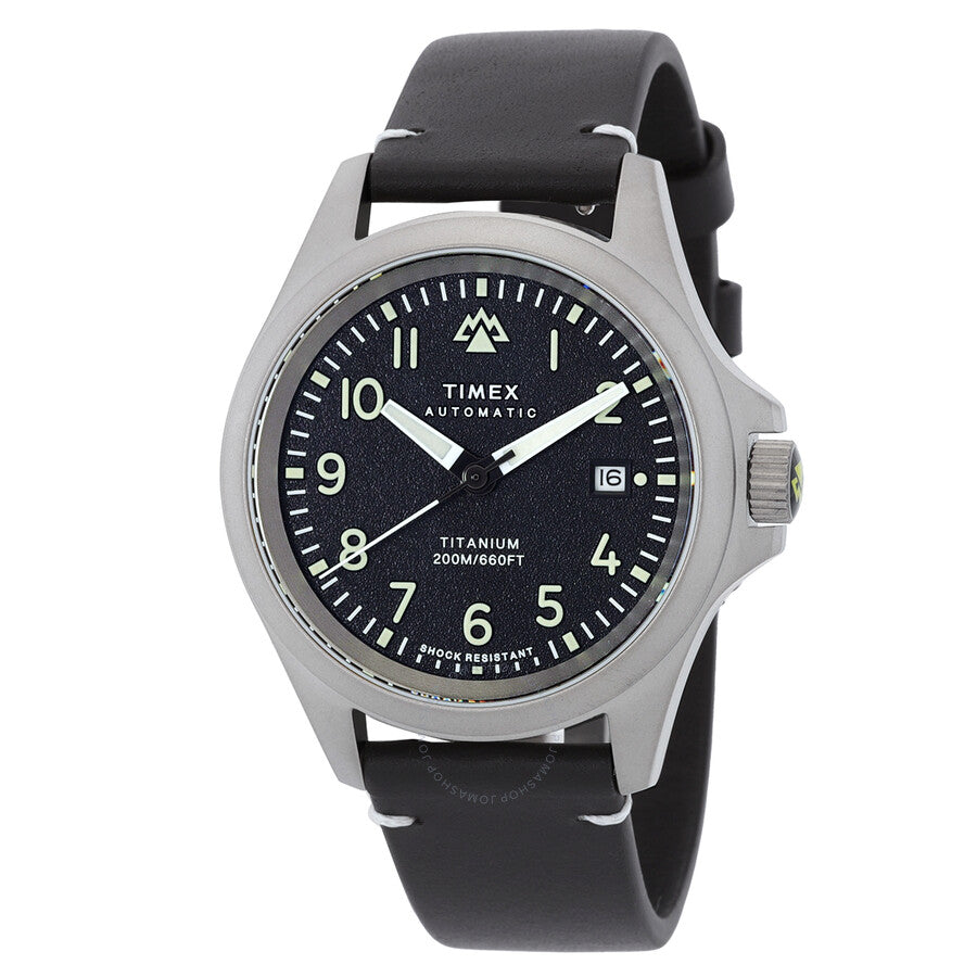 Timex Expedition North Automatic Black Dial Men's Watch TW2V54000 - The Watches Men & Co